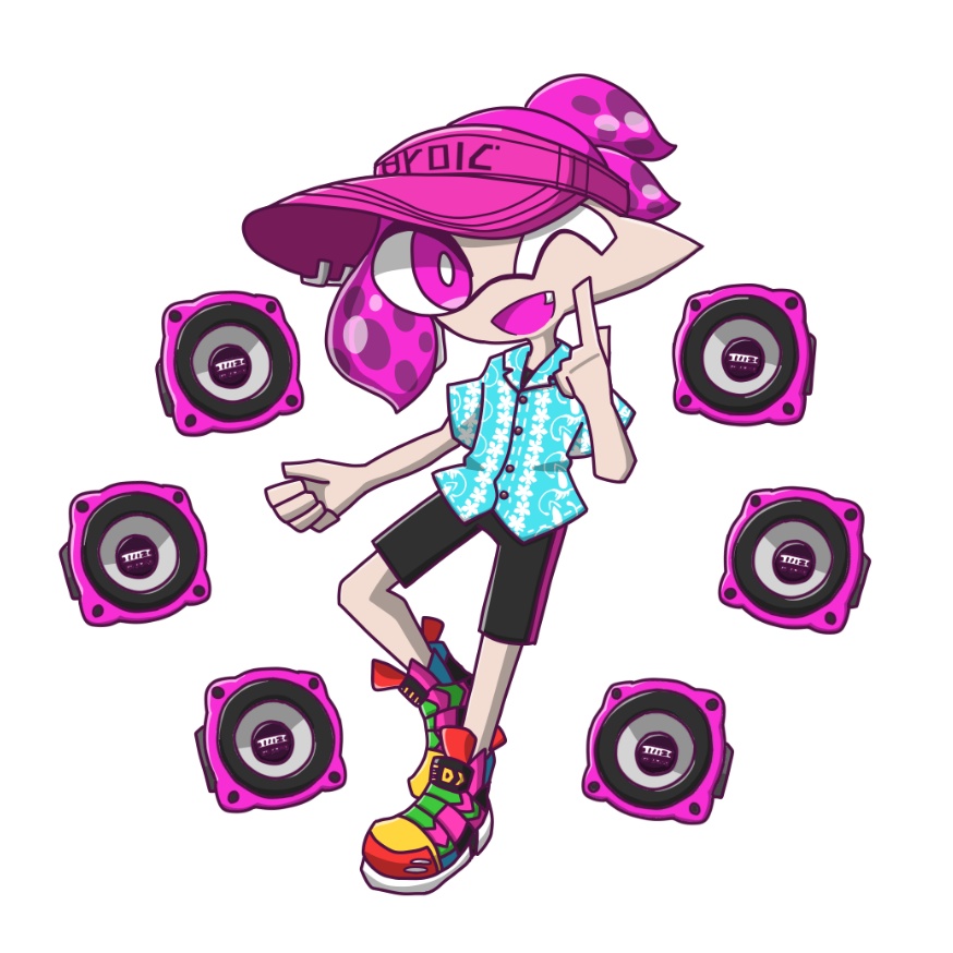 アロハさん　アクリルキーホルダー