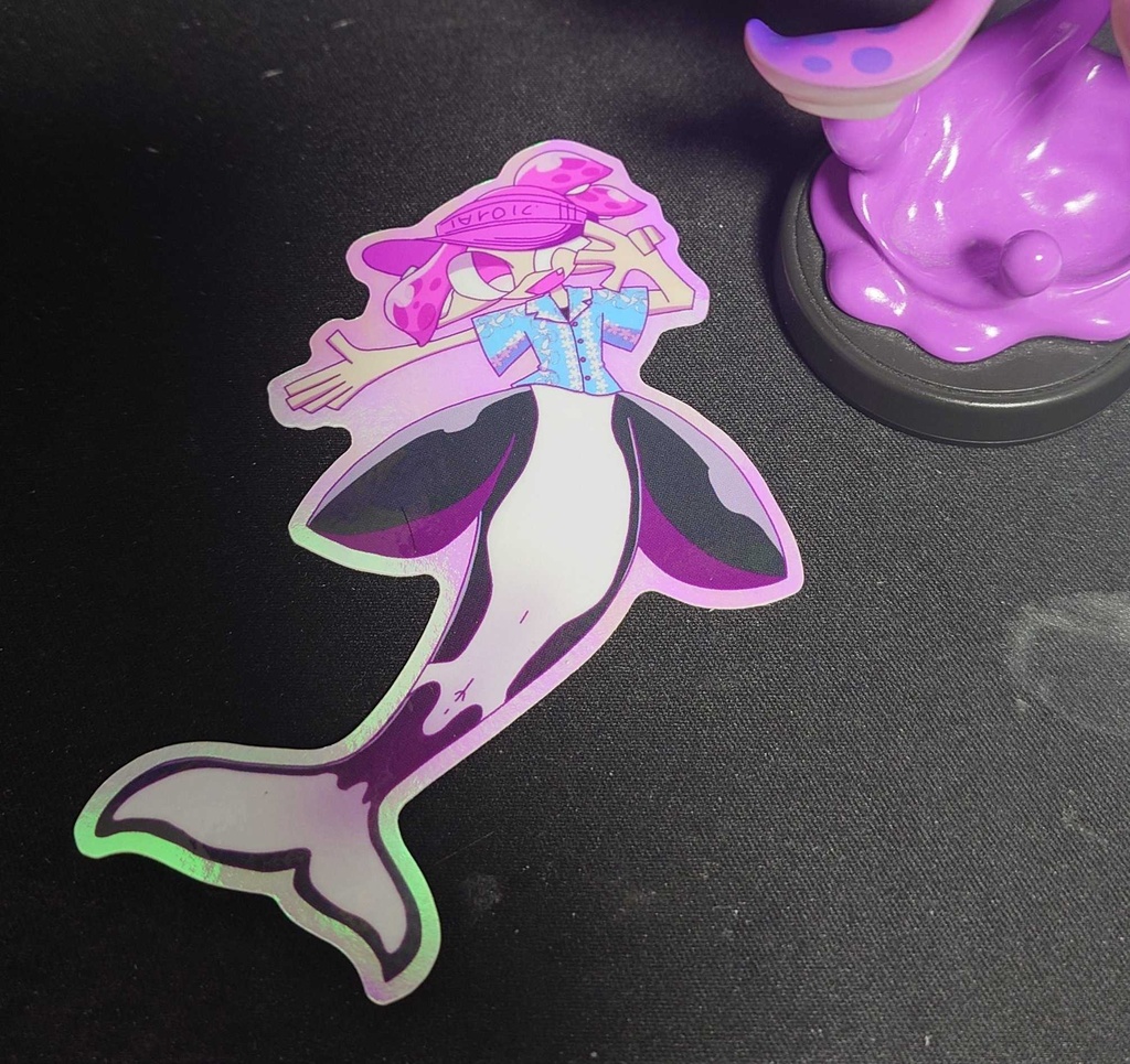 ダイアロシャチ人魚パロ アクスタ&ステッカーセット