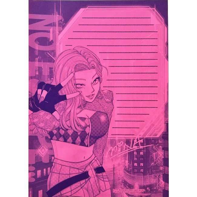 【訳アリ】L-77 Dead by Daylight-MiNA-便箋