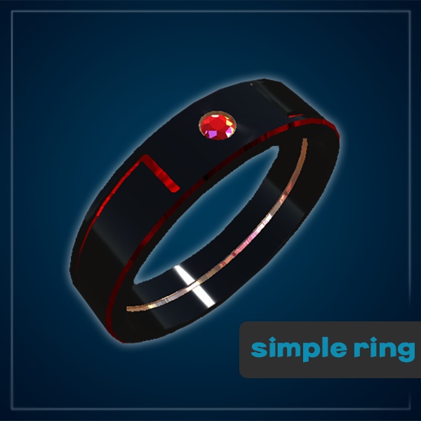 [VRChat][Free] Simple Red Ring
