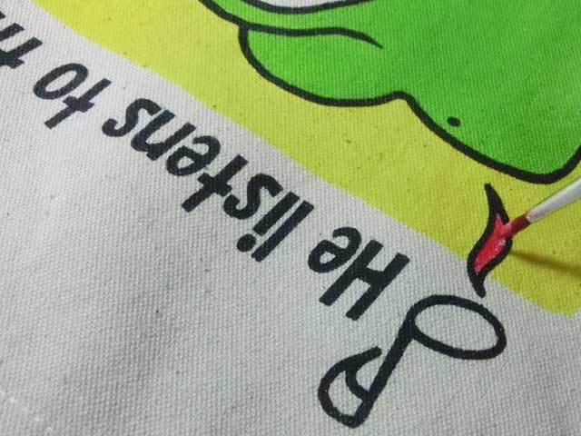 ヘッドホンガエルバッグ