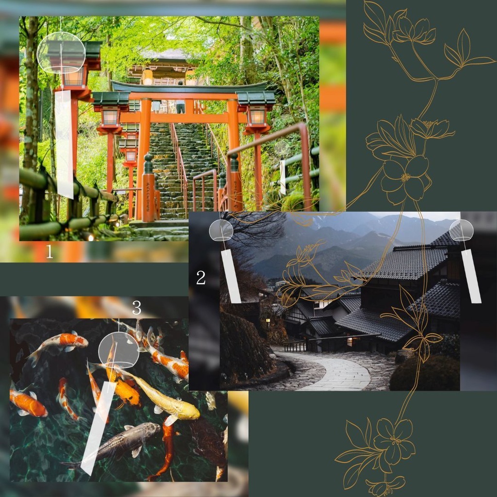 【APNG素材】揺れる風鈴 透過素材 ループ