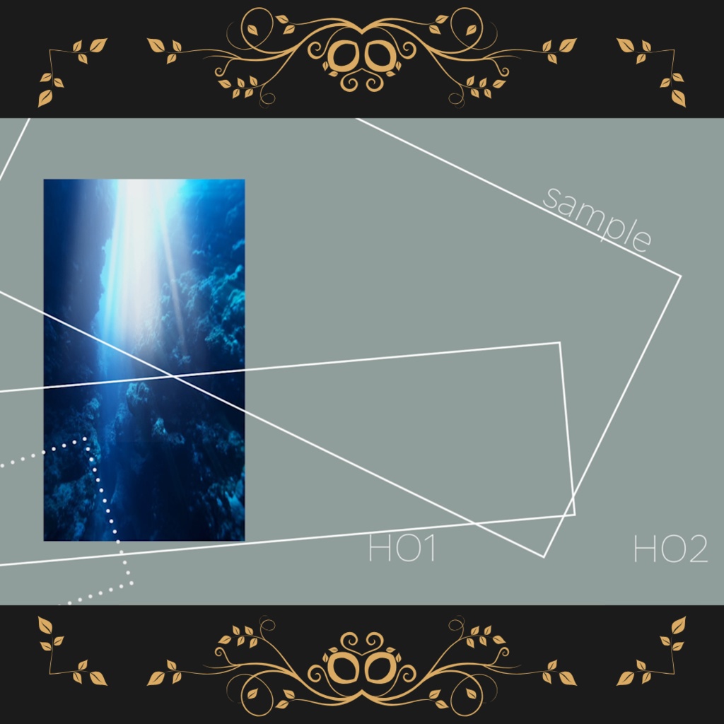 【APNG素材】天使の梯子 透過素材 ループ