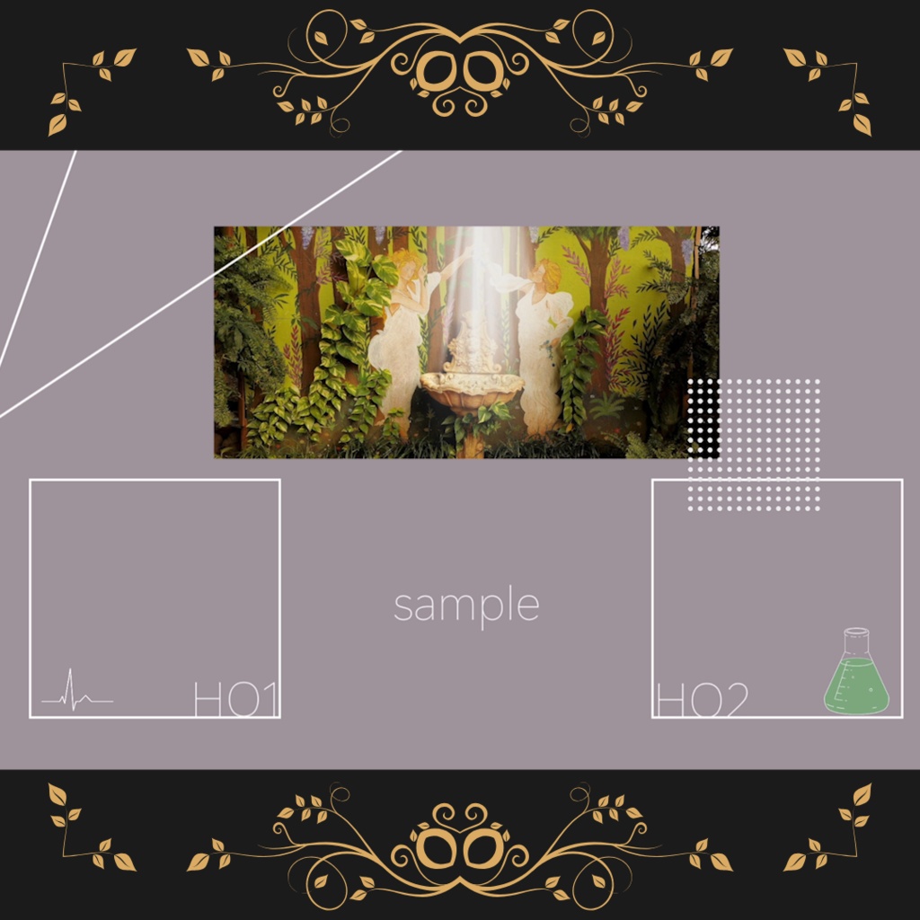 【APNG素材】天使の梯子 透過素材 ループ