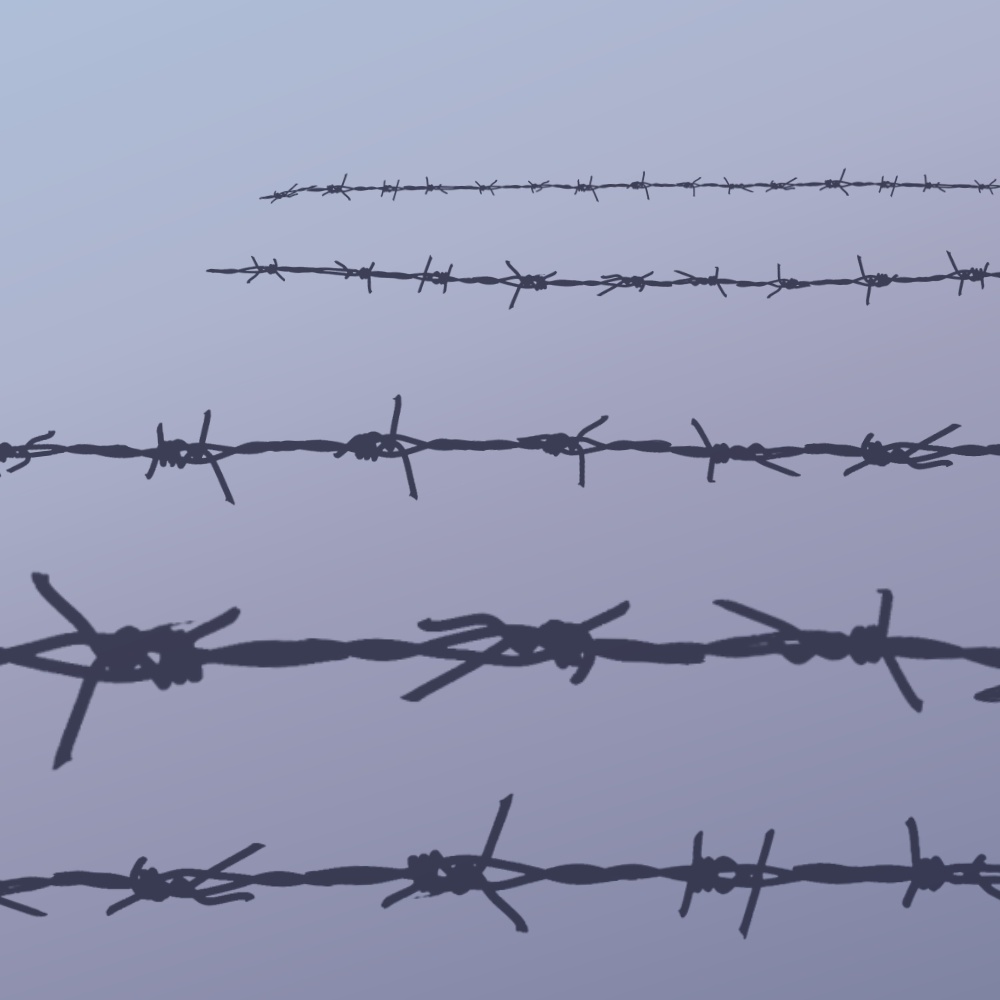 有刺鉄線ブラシ