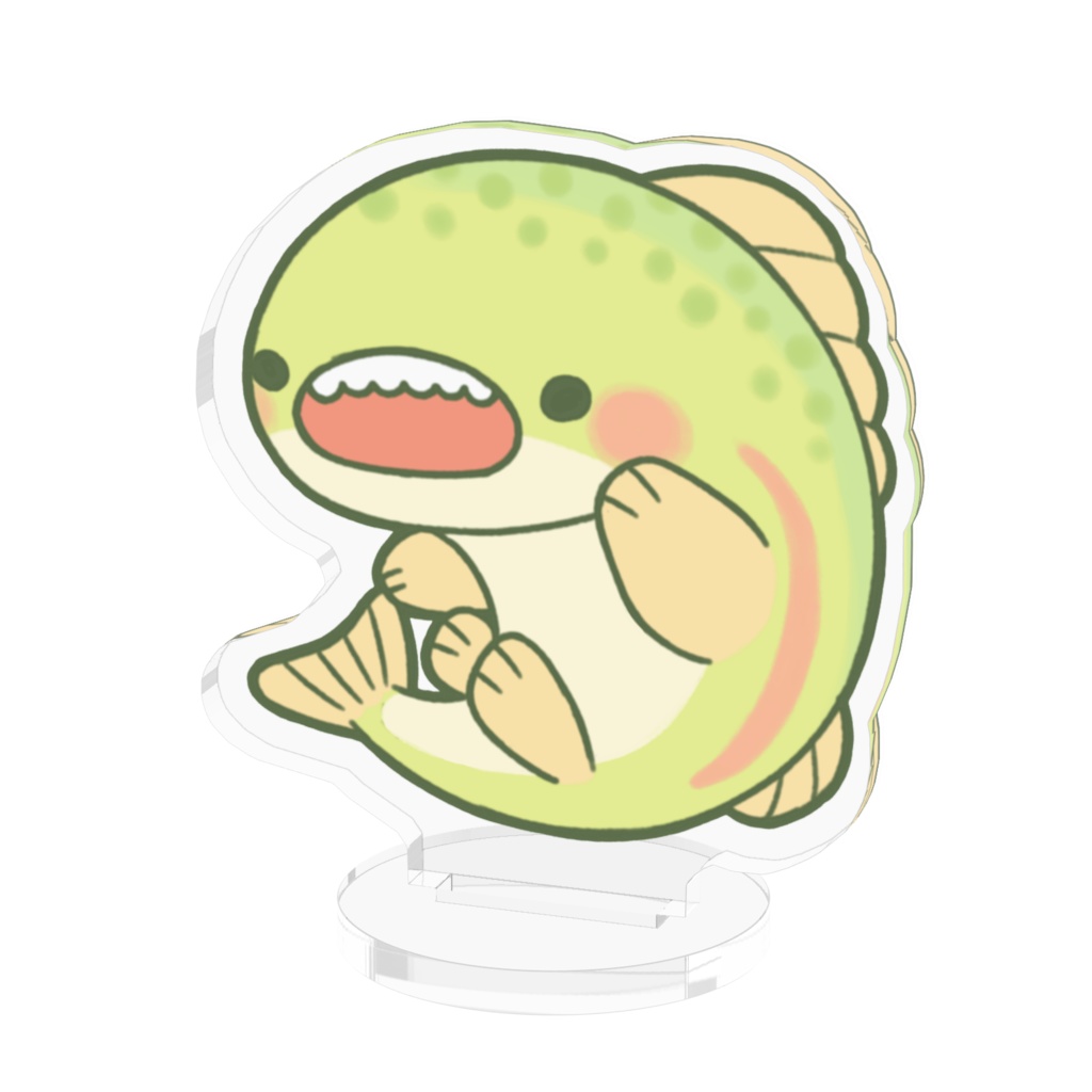 にじますザウルス アクリルフィギュア