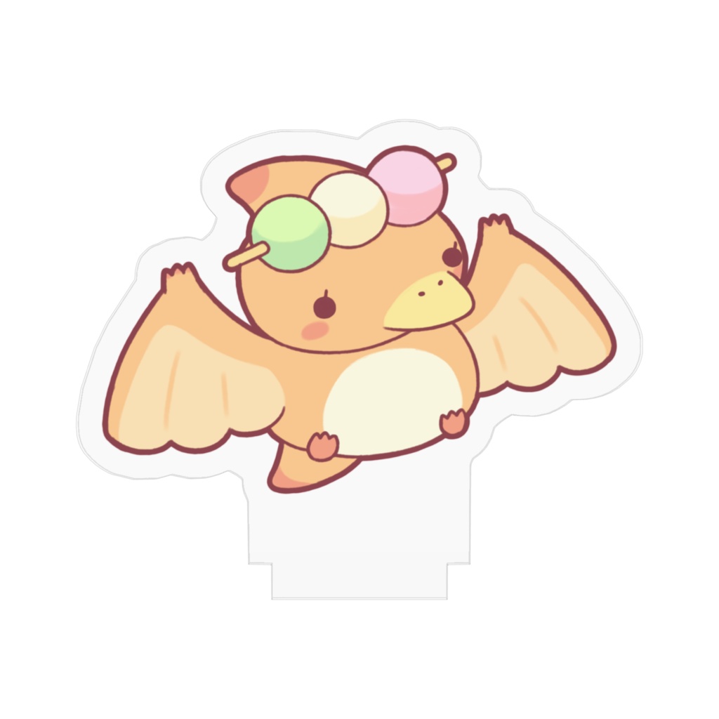 おだんごザウルス アクリルフィギュア