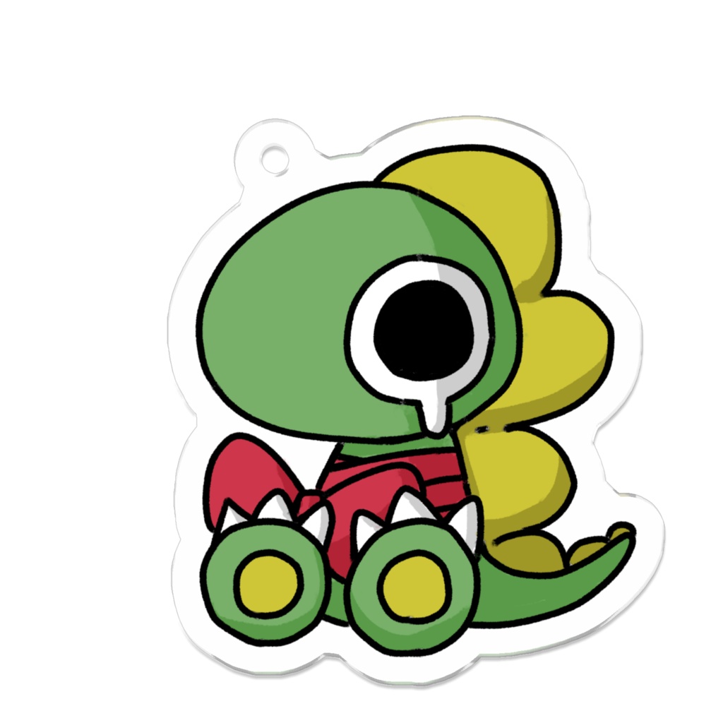 恐竜くんのアクリルキーホルダー