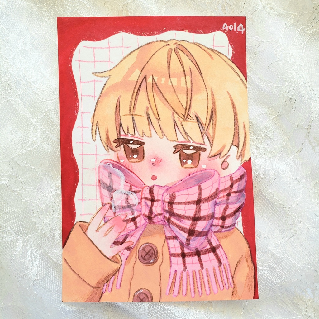 【フレームレス原画】Winter Girl