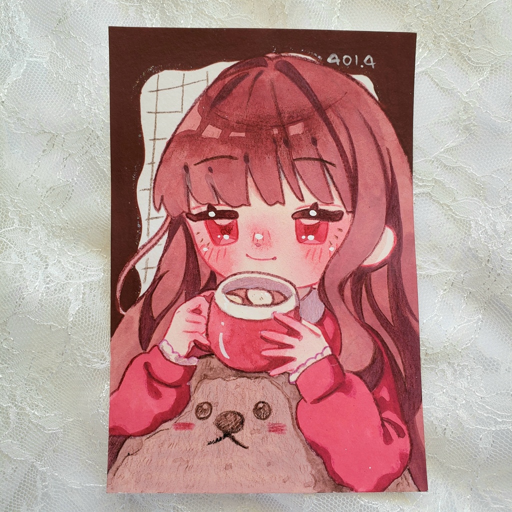 【フレームレス原画】Winter Girl