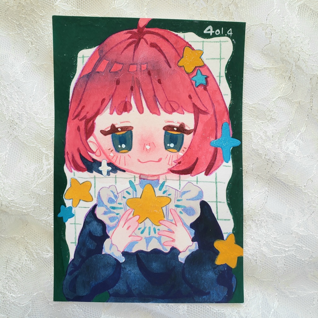 【フレームレス原画】Winter Girl