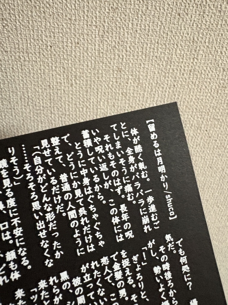 【shuca】箔押しポストカード&Tシャツ