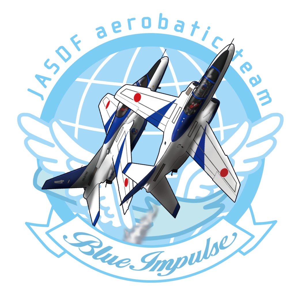 ブルーインパルス2024トートバッグ