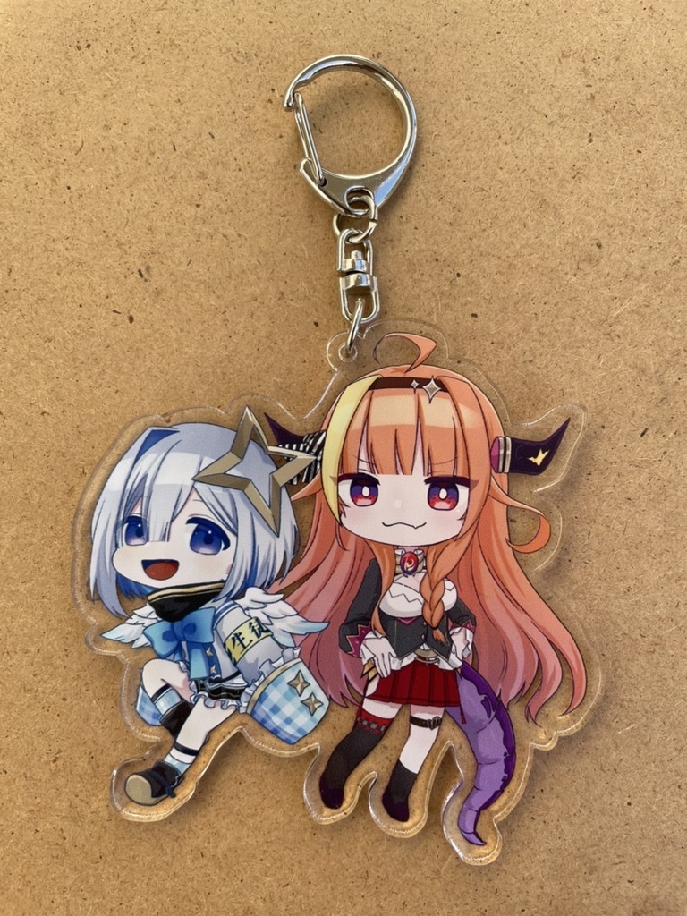 会長&かなたんアクキー