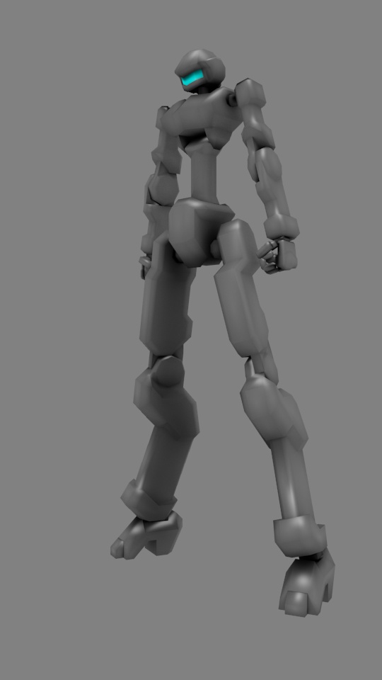 【VRChat】オリジナル3Dモデル「アサルトフレーム000:ネイキッド」