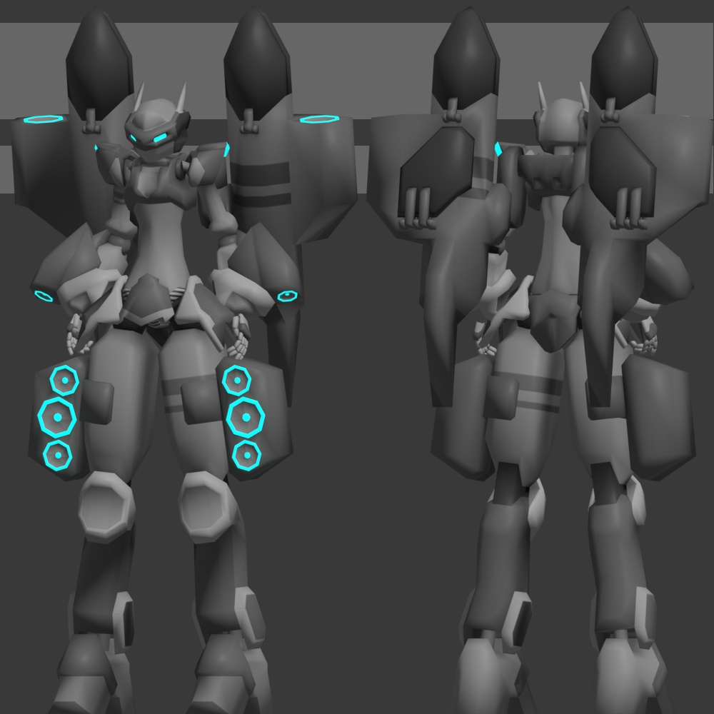 オリジナル3Dモデル:「ルシーダ」