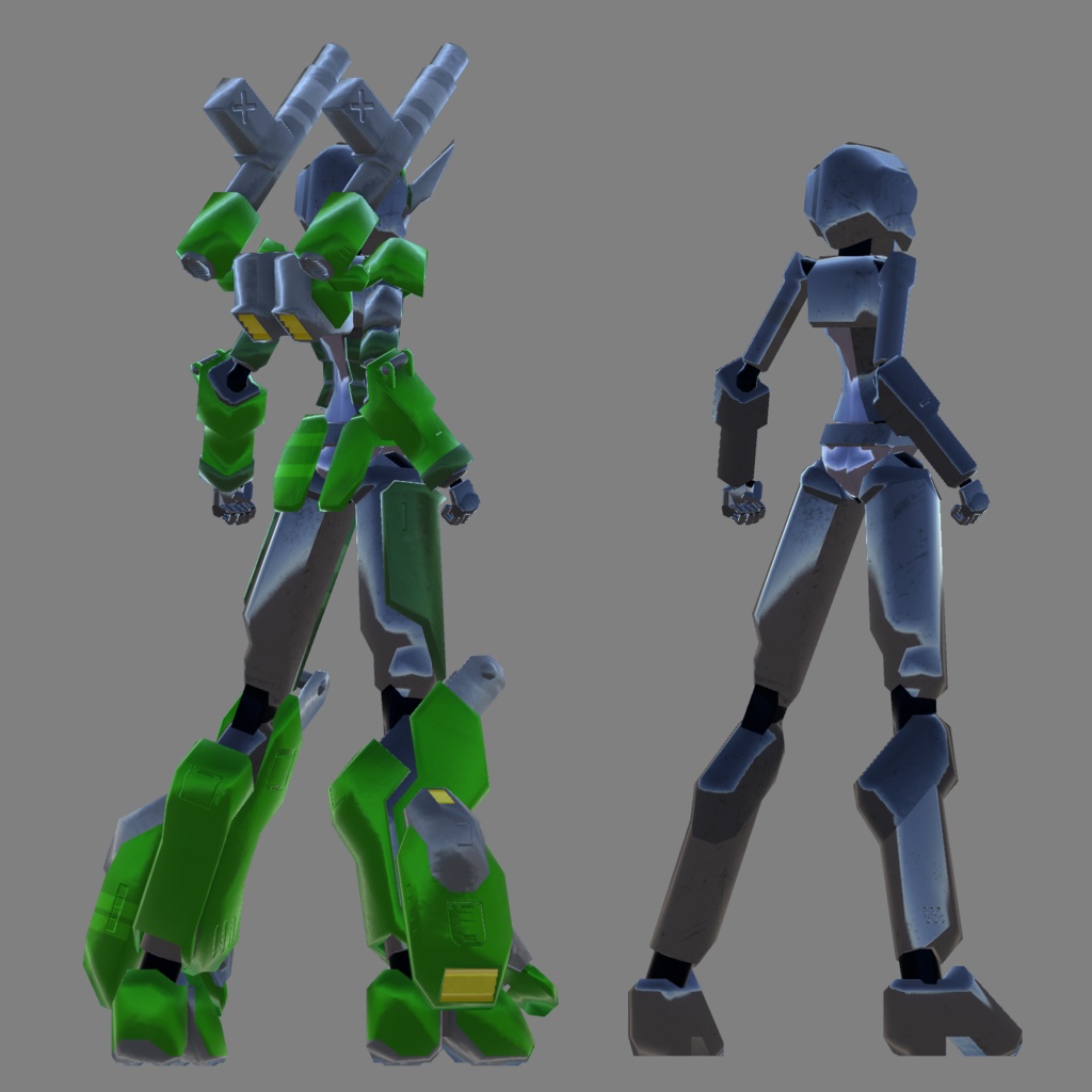 オリジナル3Dモデル「フローラ・ボンバードメント」