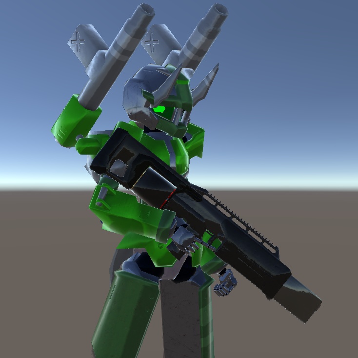 オリジナル3Dモデル「フローラ・ボンバードメント」