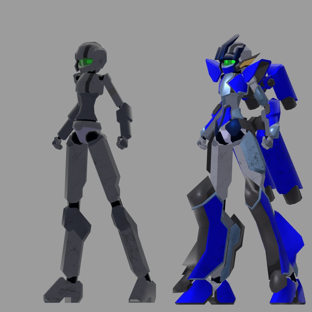 オリジナル3Dモデル「フローラ・エリアル」