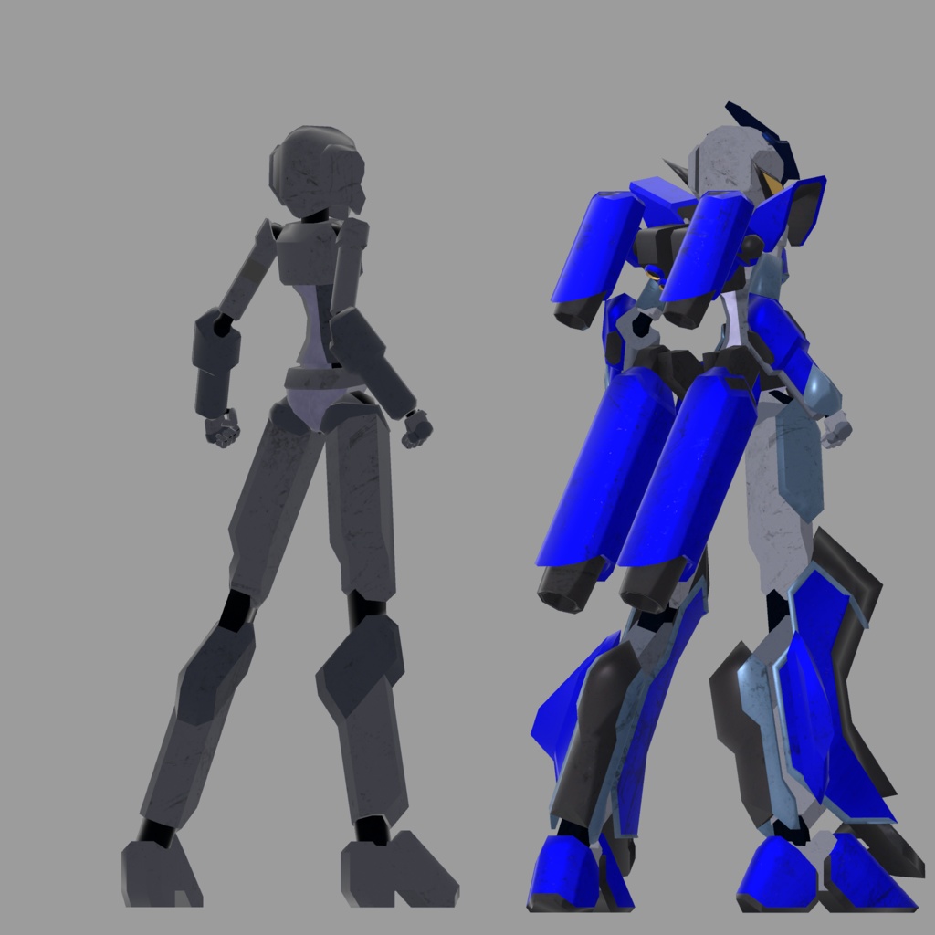 オリジナル3Dモデル「フローラ・エリアル」