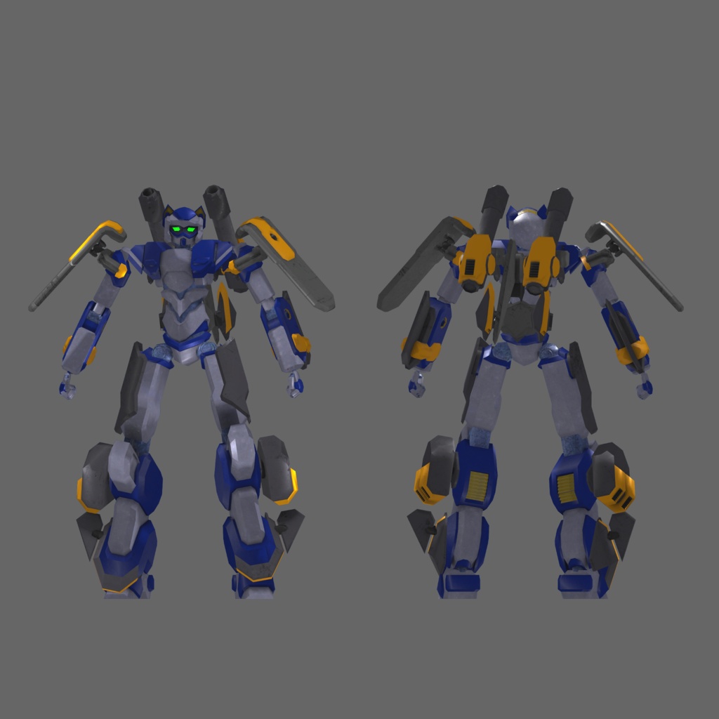 オリジナル3Dモデル「第三素体 アルプトラウム」