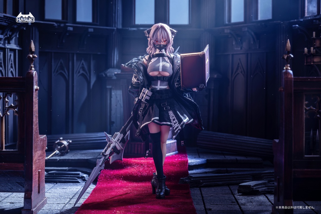 【HASUKI・R.Z.】サキュバスシスター フリーデ ・完成品可動フィギュア・1/12・pocket artシリーズ PA009 ・HASUKI