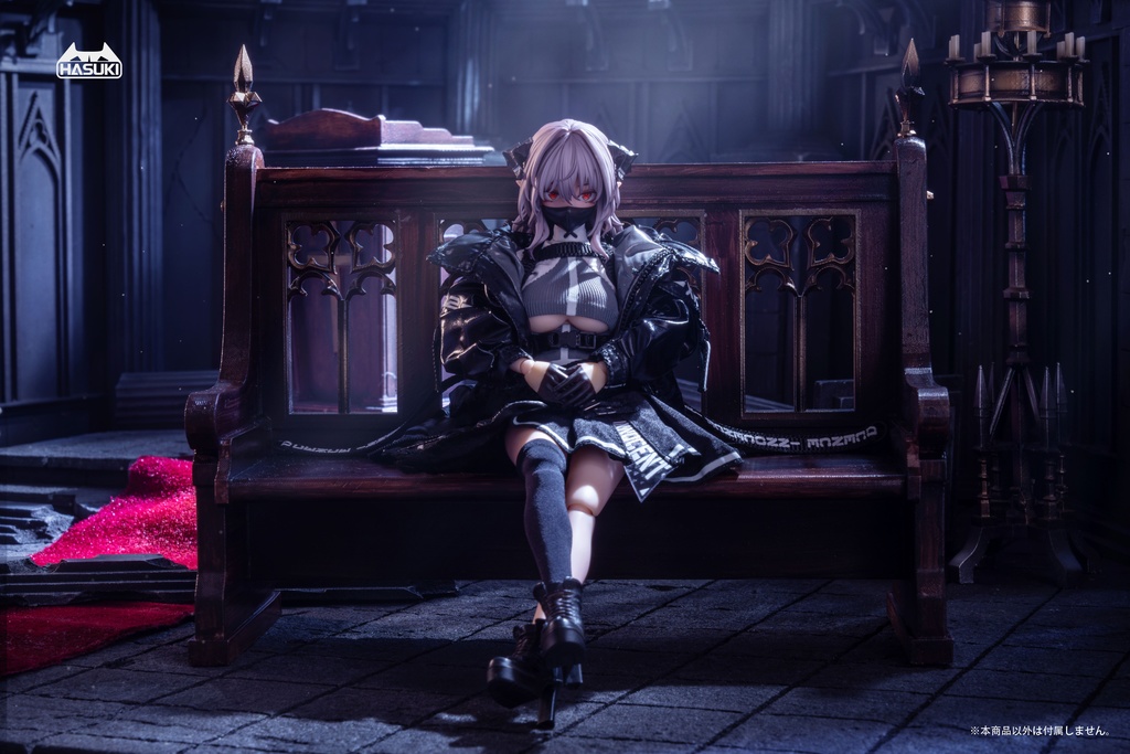 【HASUKI・R.Z.】サキュバスシスター フリーデ ・完成品可動フィギュア・1/12・pocket artシリーズ PA009 ・HASUKI