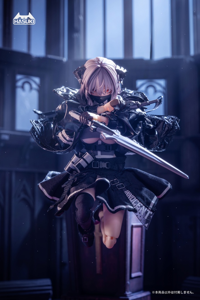 【HASUKI・R.Z.】サキュバスシスター フリーデ ・完成品可動フィギュア・1/12・pocket artシリーズ PA009 ・HASUKI