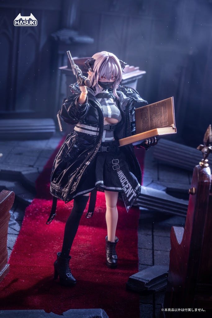 【HASUKI・R.Z.】サキュバスシスター フリーデ ・完成品可動フィギュア・1/12・pocket artシリーズ PA009 ・HASUKI