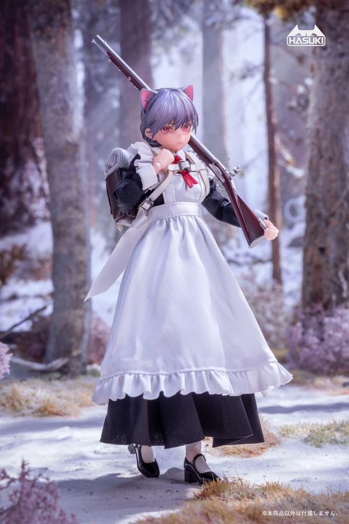 【HASUKI・R.Z.】メイド銃士 FKEY 完成品可動フィギュア・pocket artシリーズ PA010 ・1/12・HASUKI