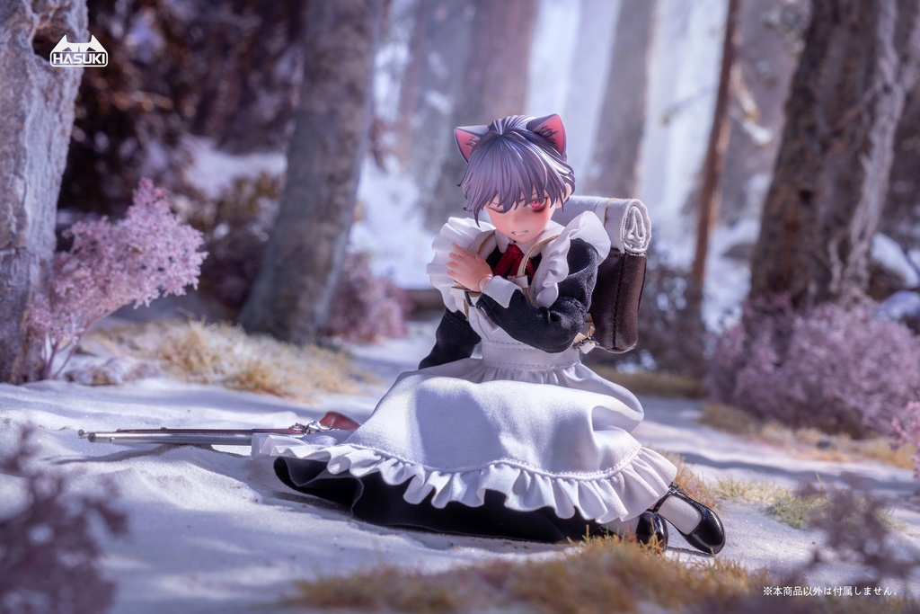 【HASUKI・R.Z.】メイド銃士 FKEY 完成品可動フィギュア・pocket artシリーズ PA010 ・1/12・HASUKI