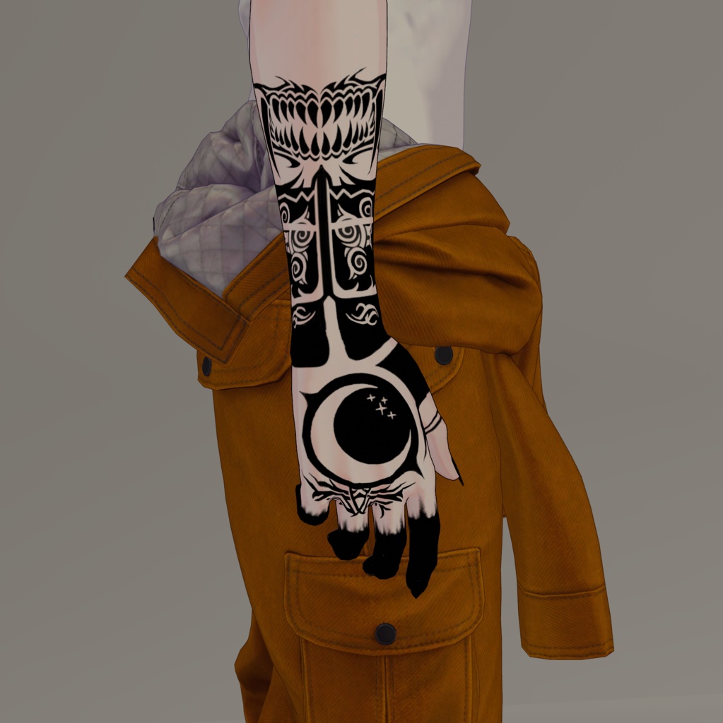 Blackout Tattoo (珍飯亭素体対応)