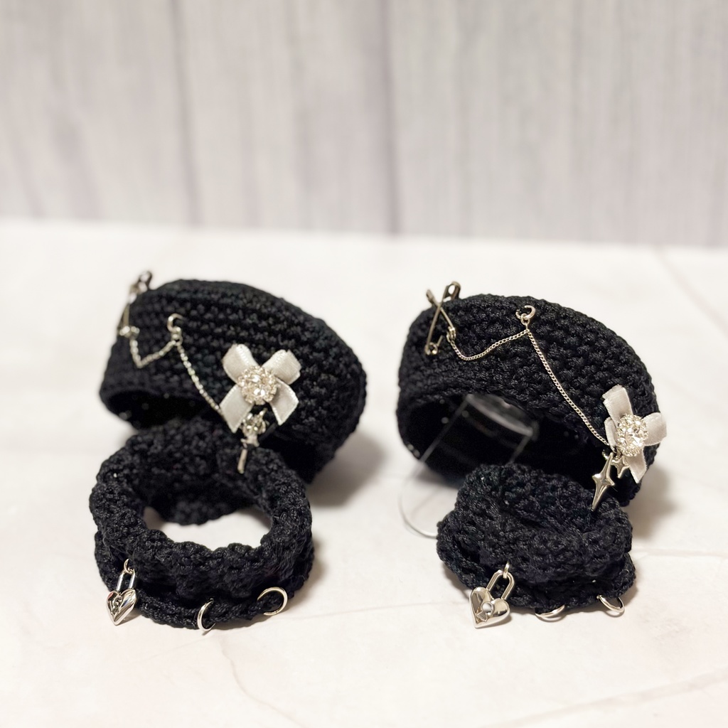 ブラック×シルバーベレーコーデセット