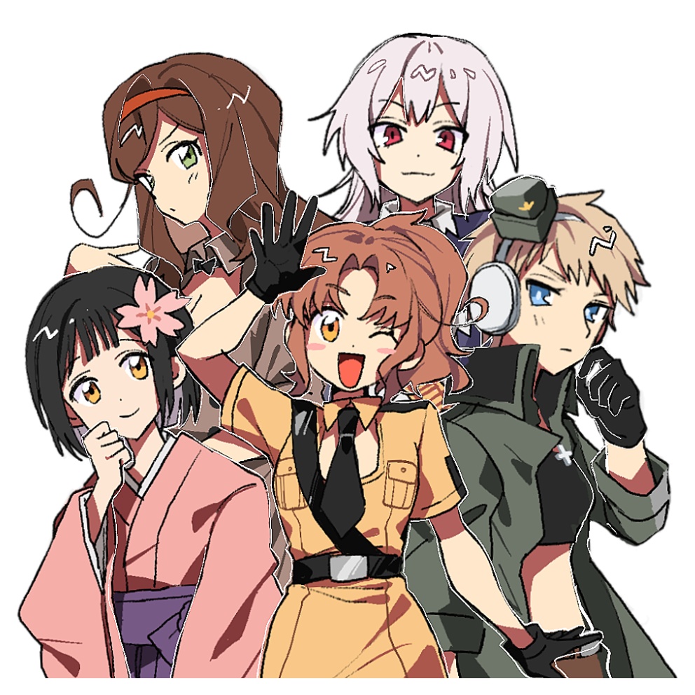 枢軸アクリルキーホルダー