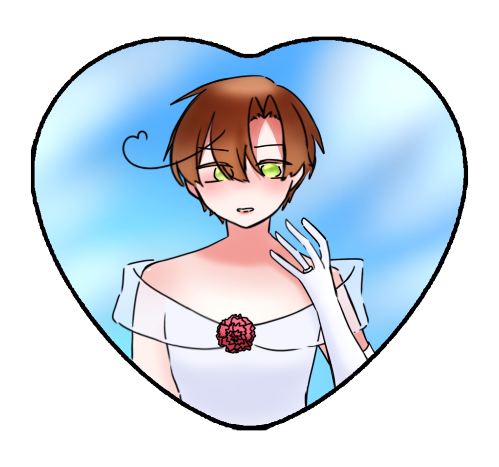 西ロマ 結婚 缶バッチ ロマーノ