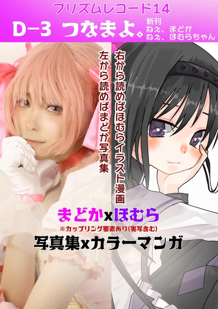 まどか×ほむらコスプレイラスト本