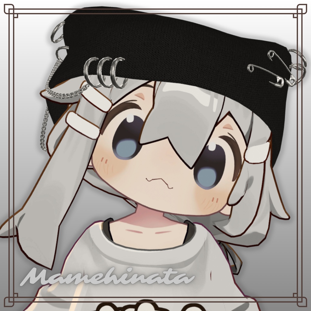 【VRC想定】KnitCap ฅ•ω•ฅ