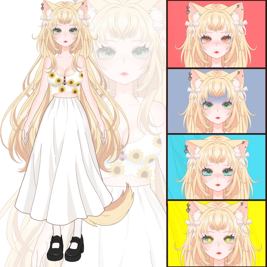 ready to rig VTuber model