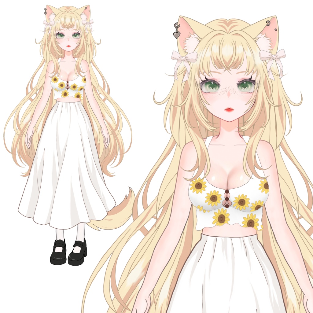 ready to rig VTuber model