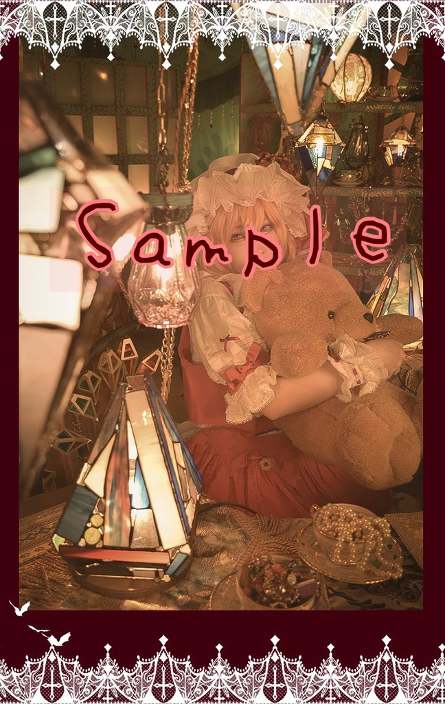 フランドール モーテル風アクリルキーホルダーセット