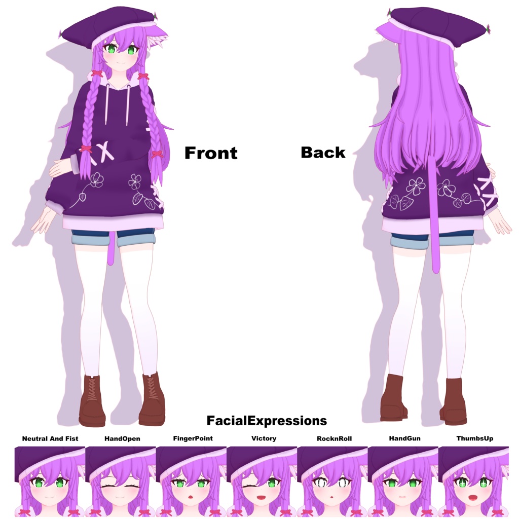 オリジナル3Dモデル 「Fioretta」 - ReinaS'Shop - 2/3