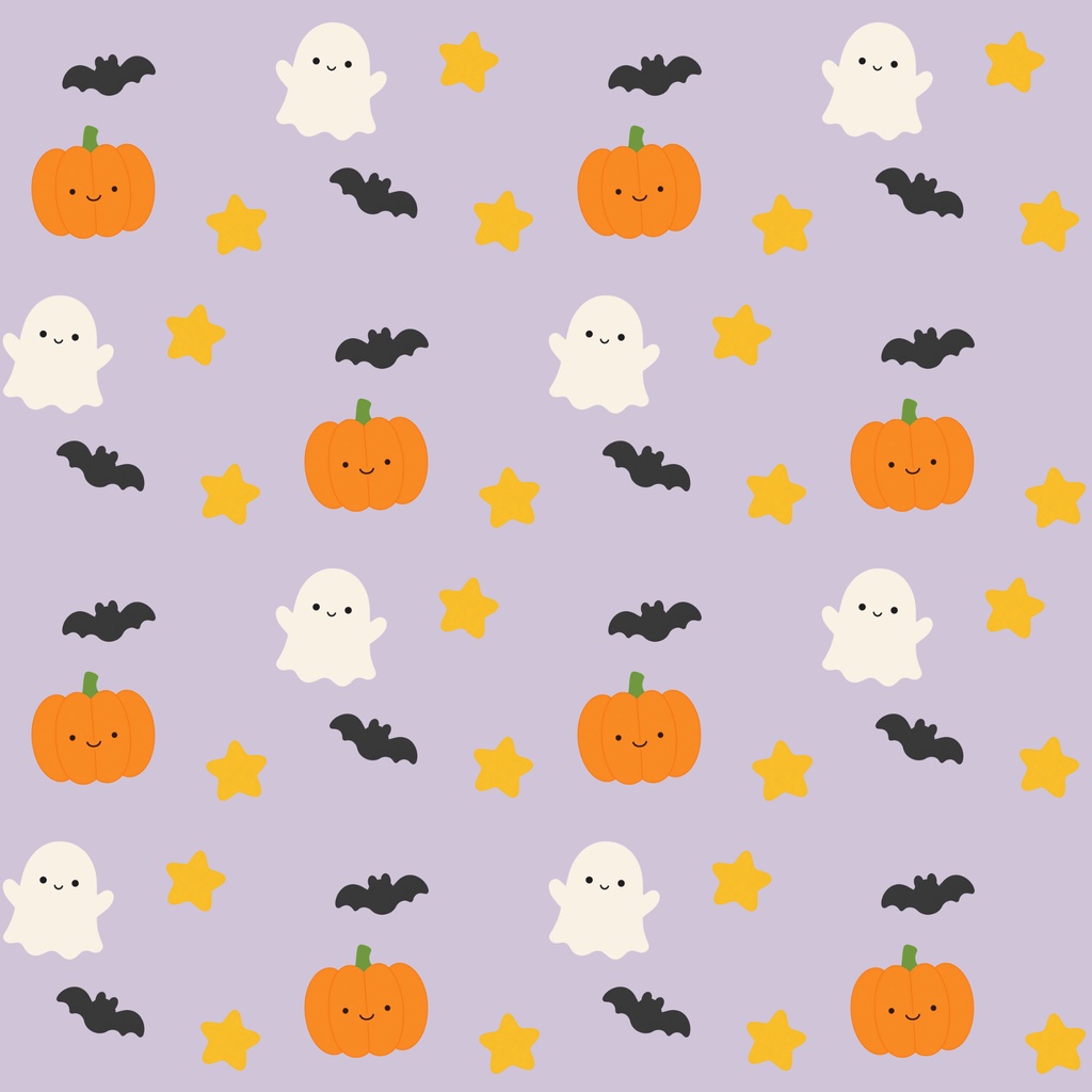 くすみカラーのやさしいハロウィン シームレスパターン10選