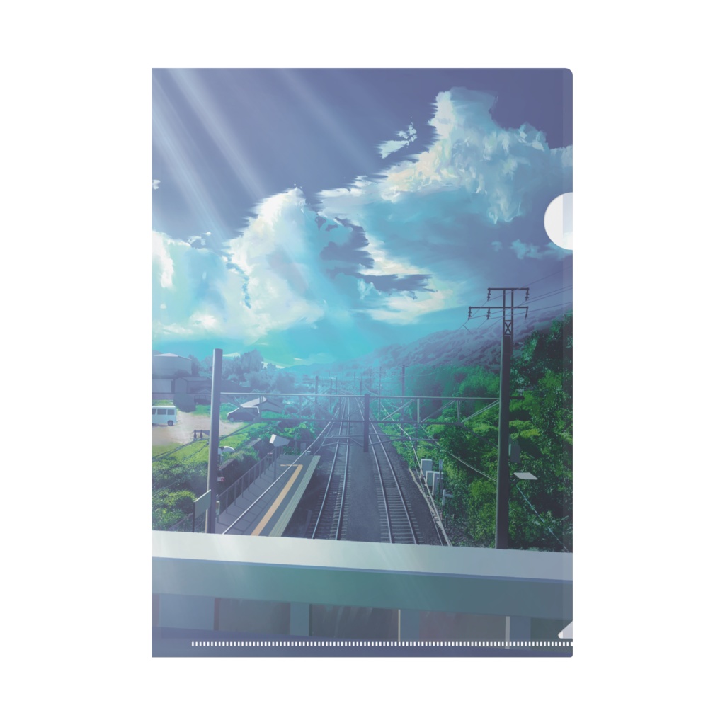 クリアファイル　夏の重力