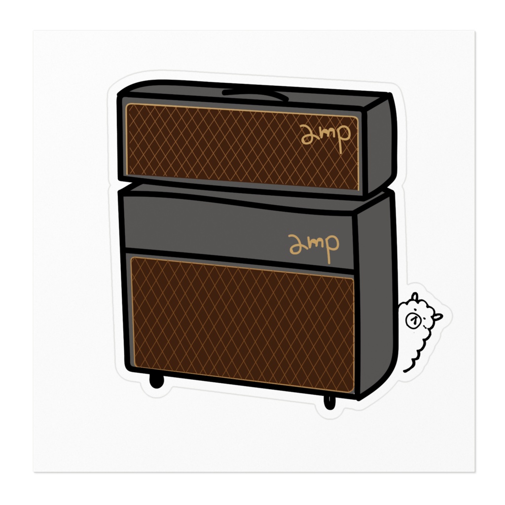 ステッカー(あるぱかとあんぷ。)