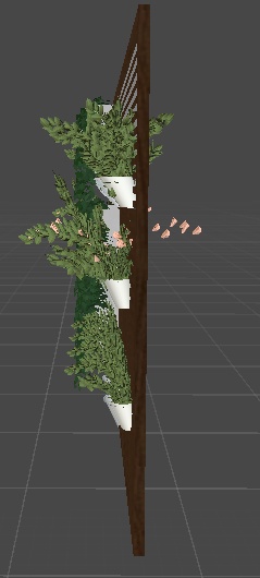 垂直植木鉢 / Vertical garden