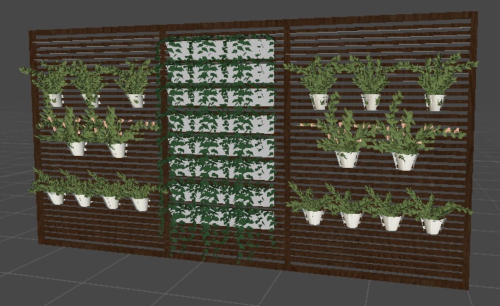 垂直植木鉢 / Vertical garden