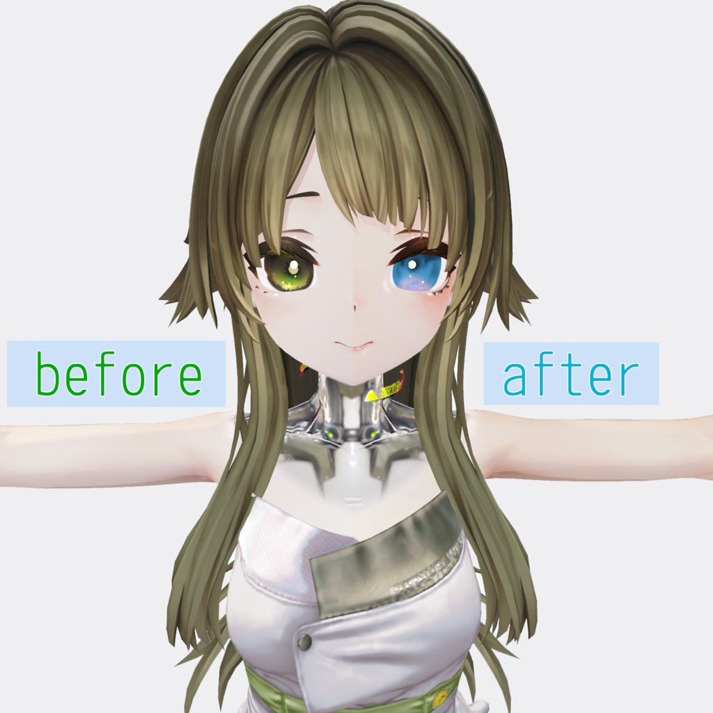メロトロン専用 eye makeup body テクスチャ