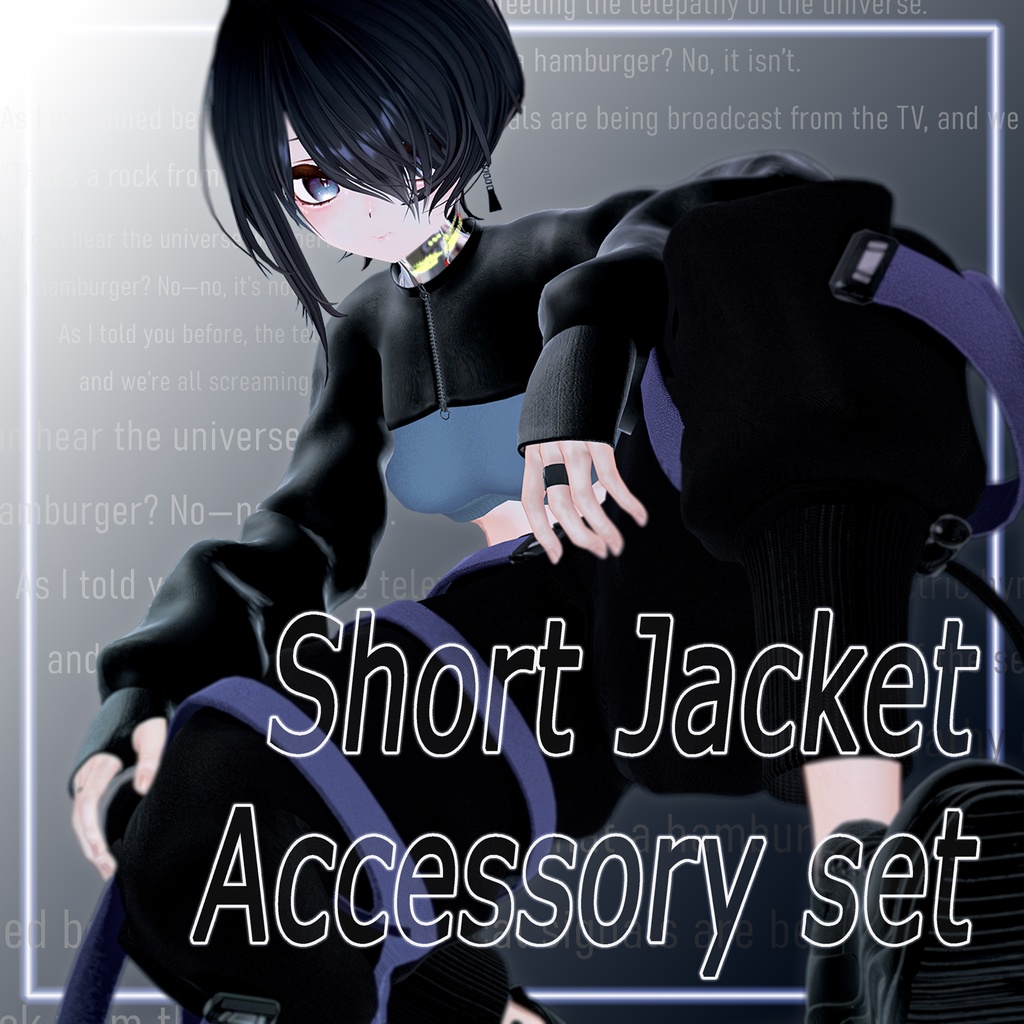 【SALE⭐】MA対応⊹˚₊✩Short Jacket & Accessory₊✩。