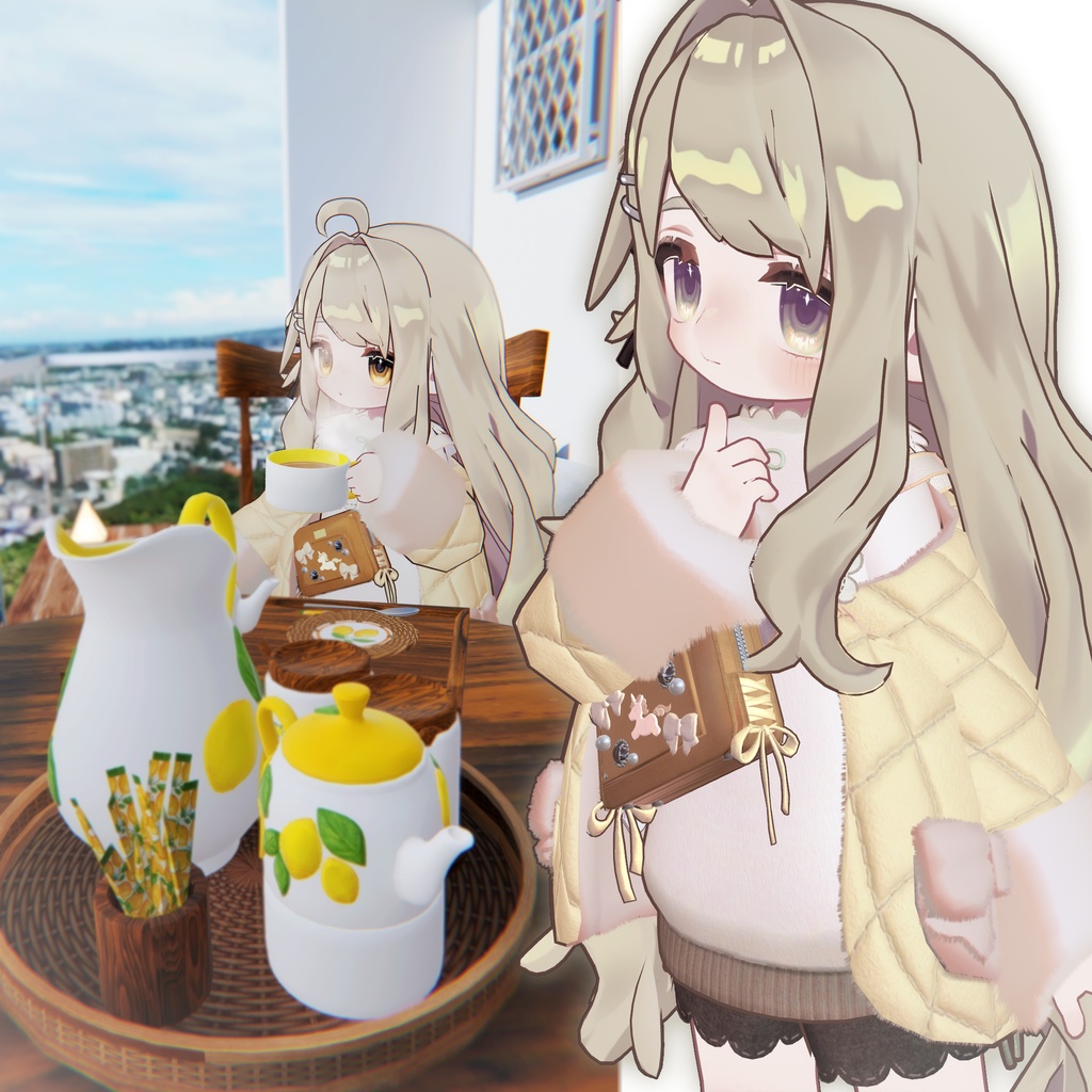 【販売記念SALE❣】˖ . ݁𝜗𝜚. ݁₊Petite Lady Milk Tea☕˖ . ݁𝜗𝜚. ݁₊【5+αアバター対応】