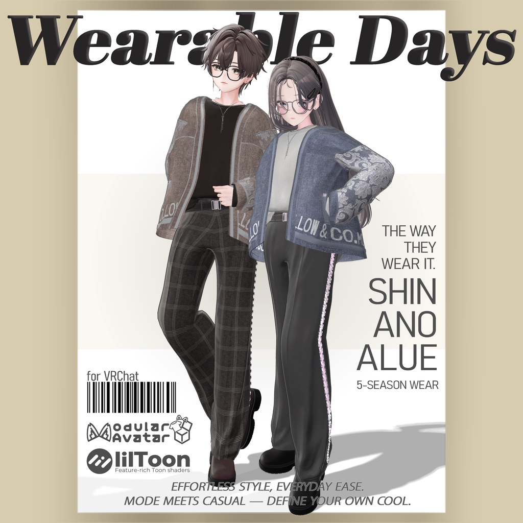 SALE！『 Wearable Days 』14アバター対応衣装